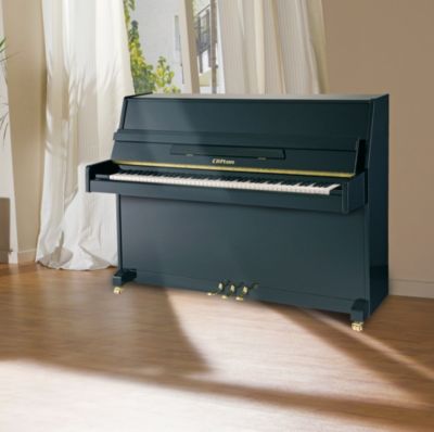 Klavier 109 cm, schwarz-poliert