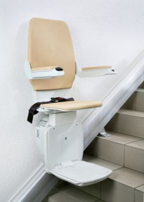 Sanimed Treppenlift, gerade, mit Wartung & 5 Jahren Garantie