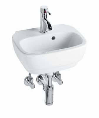 Design-Handwaschbecken im Komplett-Set, 40 cm