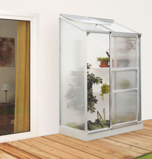 Anlehngew�chshaus IDA 0,9 m�