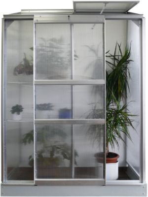 Anlehngew�chshaus IDA 0,9 m� inkl. Fundament