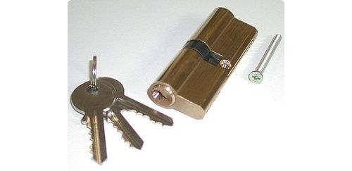Haust&uuml;rprofilzylinder 35/35 mit 3 Schl&uuml;sseln