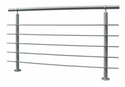 GelÃ€nderset Aluminium Basisset 2 AB2 Bodenmontage