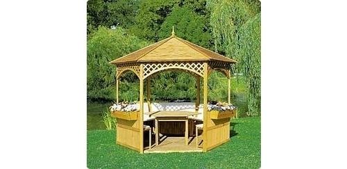 Holzboden f&uuml;r Pavillon Palma