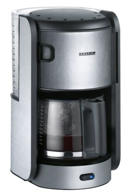 Severin KA 4771 Kaffeeautomat, Alu/ schwarz