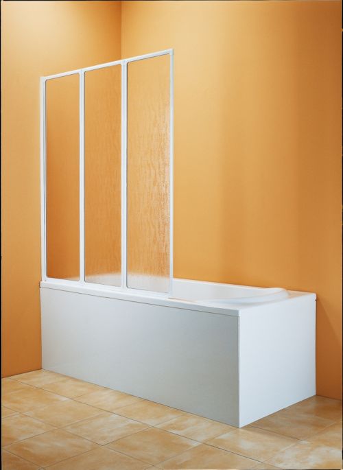 Eckdusche variabel, 75 - 90 cm, silber