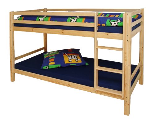Teilbares Etagenbett Kent/K, inkl. 2 Rollrosten
