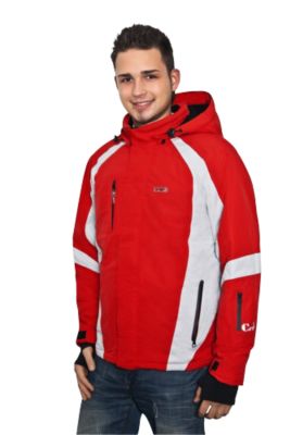 Produkt KAMO Ski-Funktionsjacke Herren, rot-weiß, Gr. M