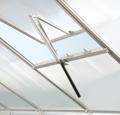 GewÃ€chshaus DachentlÃŒfter automatisch mit Thermometer