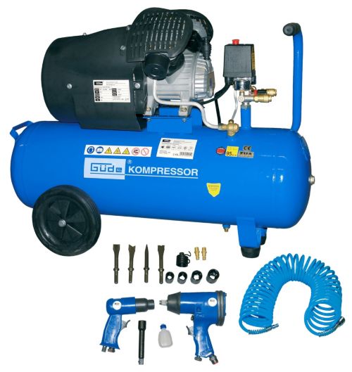 G&uuml;de 400/10/50 Kompressorenset 17 tlg. Preisvergleich