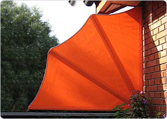 BalkonfÃ€cher, orange