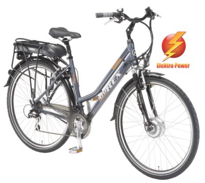 ALU-REX Damen-Trekking-Elektrofahrrad, 36 Volt, 28 Zoll, 21-Gang