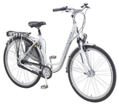 STRATOS Edelwei&szlig; Damen-City-Fahrrad, 28 Zoll, 8-Gang Preisvergleich