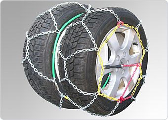 Schneeketten fÃŒr GelÃ€ndewagen, Transporter und Vans KB-40, 2er Set