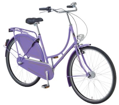  NOBLESSE Nostalgie Hollandrad De Luxe, 28 Zoll, 3 Gang, Violett - Prophete - Fahrrad kaufen Preisvergleich