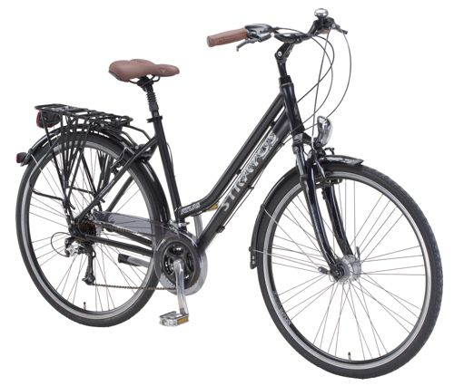 Stratos Atlas Damen-Trekking-Fahrrad, 28 Zoll, 24-Gang