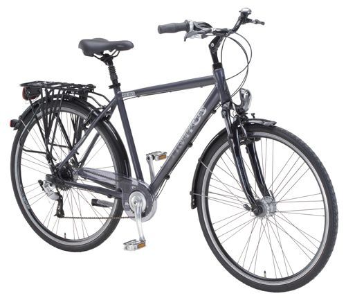 Stratos Zeus Herren-Trekking-Fahrrad, 28 Zoll, 24-Gang