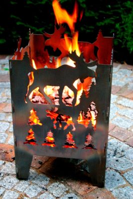 Feuerkorb Elch L