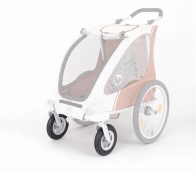 Buggy-Set fÃŒr 2-in-1 Alu KinderanhÃ€nger & Jogger