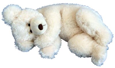Kuschel-SchlafbÃ€r Monique 39 cm, creme