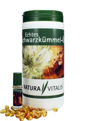 Natura Vitalis SchwarzkÃŒmmelÃ¶l Kapseln + Roll on