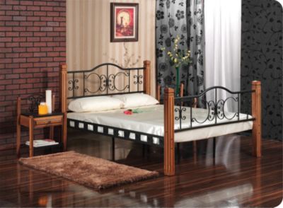 Metall-Doppelbett Yakamoz, 160 x 200 cm Preisvergleich