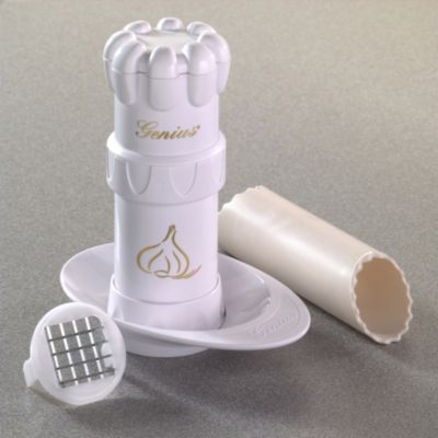Genius G5 Knoblauchschneider weiÃ,  4-teilig