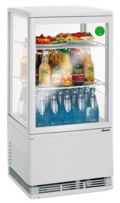 Bartscher 700.158G Mini KÃŒhlvitrine, 58 L