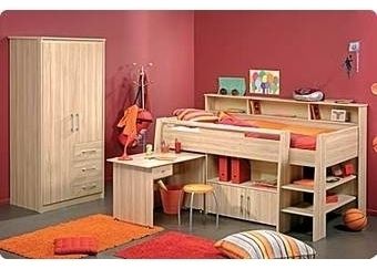 Hochbett Bibop mit Kleiderschrank Preisvergleich