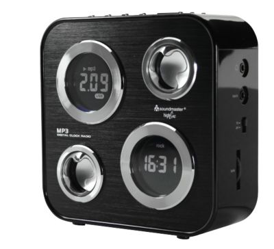 Soundmaster UR130 - High-End Uhrenradio mit USB/SD