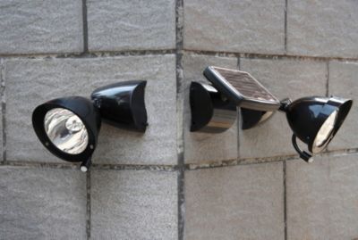 Solar LED Wand-Bewegungsmelder 2-flammig Preisvergleich