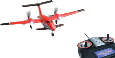 AirAce3 P-180 Vulcano Red ferngesteuertes Modellflugzeug