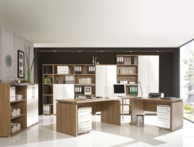 Germania BÃŒro-Set Vision 3, Nussbaum-Royal