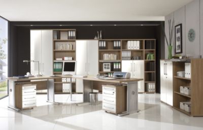 Germania BÃŒro-Set Vision 4, Nussbaum-Royal