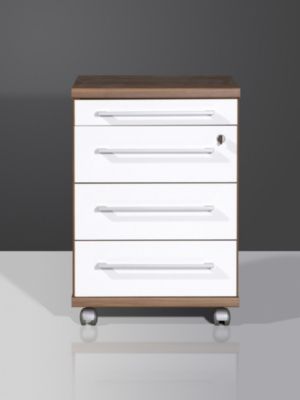 Germania Vision Rollcontainer, Walnuss