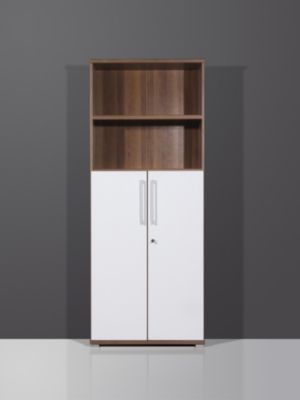 Kombi-Schrank, 5 OH, Walnuss