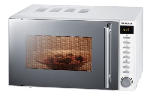 Severin MW 7844 Mikrowelle mit Grill, pianowei&szlig;