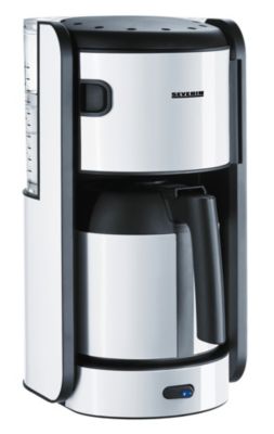 Severin KA 4773 Kaffeeautomat, pianoweiÃ-schwarz