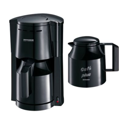 Severin KA 9209 Kaffeeautomat mit 2 Thermokannen, schwarz