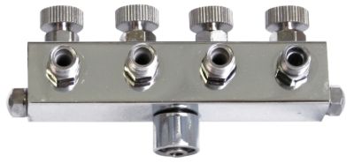 Rowi Airbrush-Druckluftverteiler 4/1