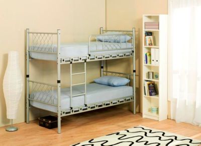 Etagenbett New Metis, Silber 90 x 190 cm Preisvergleich