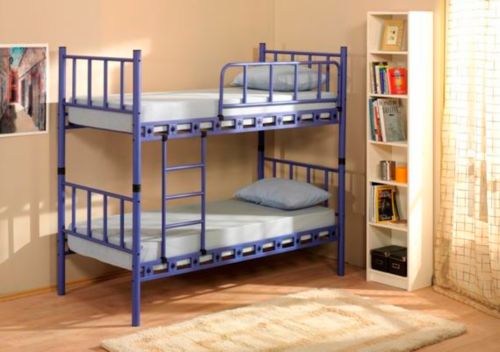 Etagenbett Zambak, Blau 90 x 200 cm