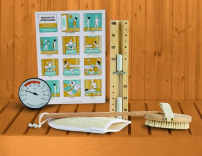 Karibu Sauna Starterset Infrarotkabine - 5 tlg. Preisvergleich