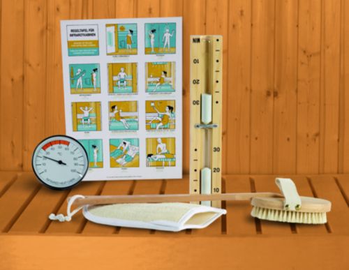 Karibu Sauna Starterset Infrarotkabine - 5 tlg. Preisvergleich