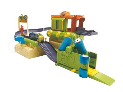 Chuggington Werkstatt mit Waschanlage Spiel Set
