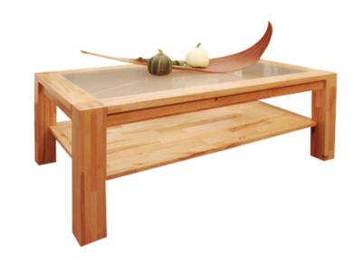 Kernbuche Massivholz Couchtisch Hameln 6294, B 115 cm