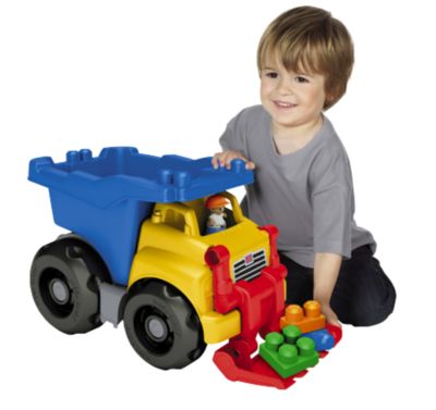 Mega Bloks Maxi groÃer Kipper mit Schaufel