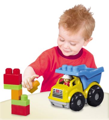 Mega Bloks Maxi Kipplaster, mit Bausteinen