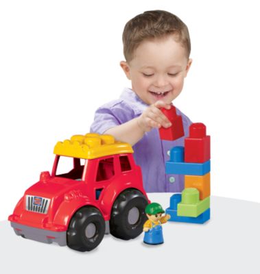 Mega Bloks Maxi Traktor, mit Bausteinen