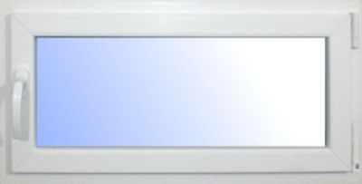 WÃ€rmeschutzfenster Kunststoff weiÃ/weiÃ 80 x 40 cm DIN rechts